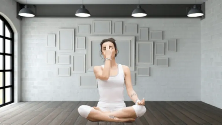 Blog feature image. Pranayama for beginners by staging.yogiczone.com